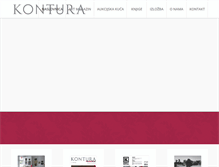 Tablet Screenshot of kontura.com.hr